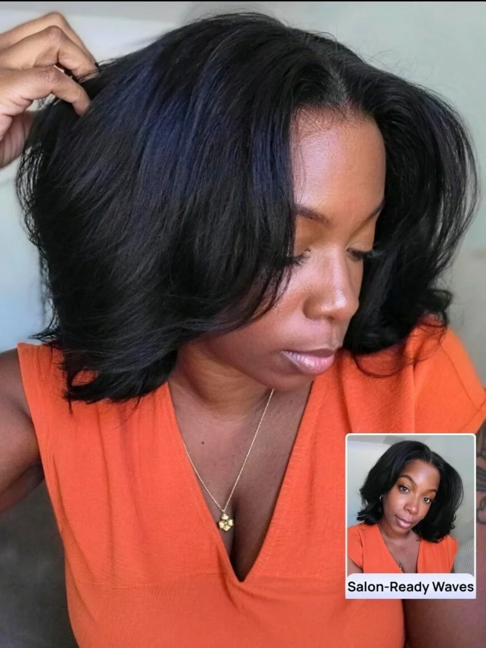 Nadula Pre-Styled Yaki Wig 7x5 Glueless